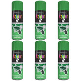6X Paint Factory Grass Green Gloss Spray Paint 400ml. Spray Paint